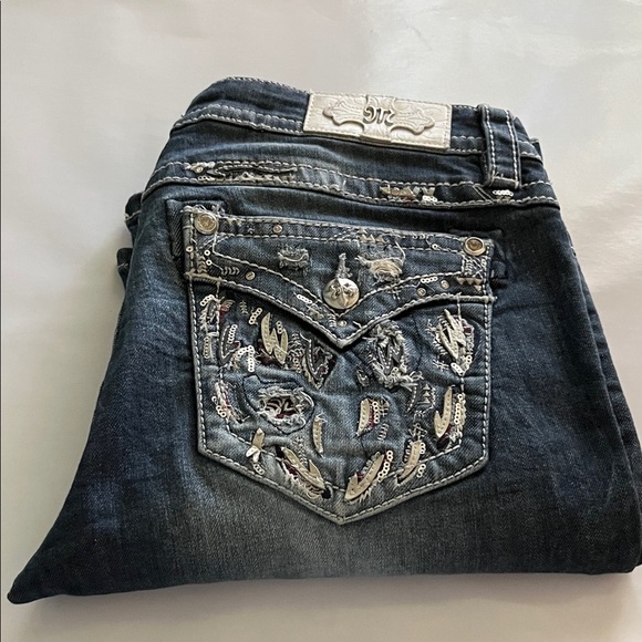 Miss Me Signature Boot Mid Rise Size 31 - Picture 3 of 16